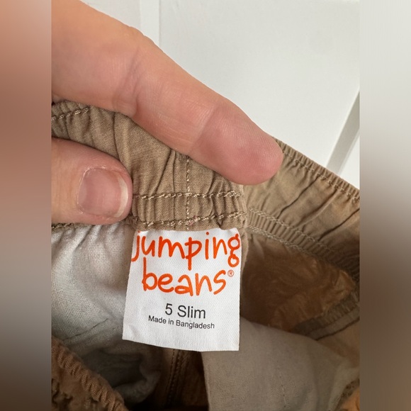 Sz5 SLIM Dark khaki twill jogger pants - Picture 3 of 3